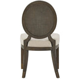 Montclair Oval Side Chair, Cocoa, Set of 2