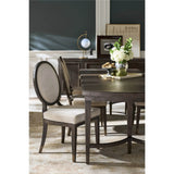 Montclair Oval Side Chair, Cocoa, Set of 2