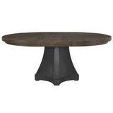 Cinder Round Dining Table, Cocoa