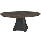 Cinder Round Dining Table, Cocoa
