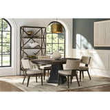 Cinder Round Dining Table, Cocoa
