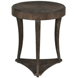 Montclair Round End Table, Cocoa