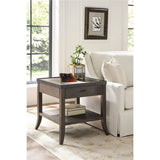 Montclair 1 Drawer End Table, Cocoa