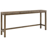 Montclair Console Table w/ Stools, Smoked Gold