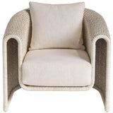 Key Largo Lounge Chair, Rattan Fishbone