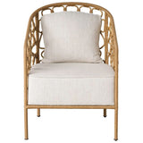 Pebble Accent Chair, Natural