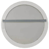 Oasis Coral Mirror, White