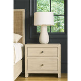 Oasis 2 Drawer Nightstand, Dockside