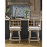 Oasis Swivel Counter Stool, Dockside