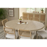 Oasis Round Dining Table, Dockside
