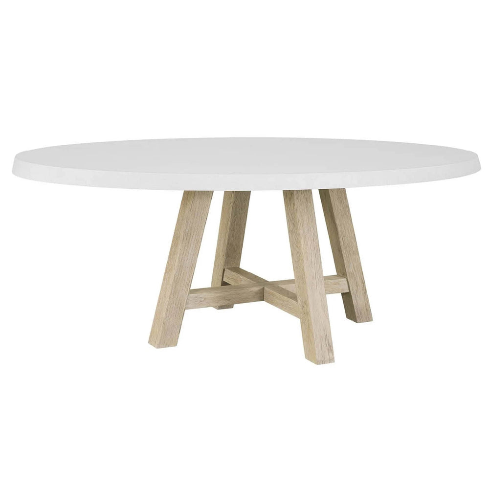 Oasis Round Dining Table, White