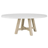 Oasis Round Dining Table, White