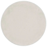 Coral Round Side Table, White