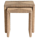 Oasis Nesting Table, Abaca