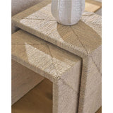 Oasis Nesting Table, Abaca