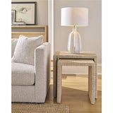 Oasis Nesting Table, Abaca