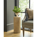 Anchor Accent Table, Travertine