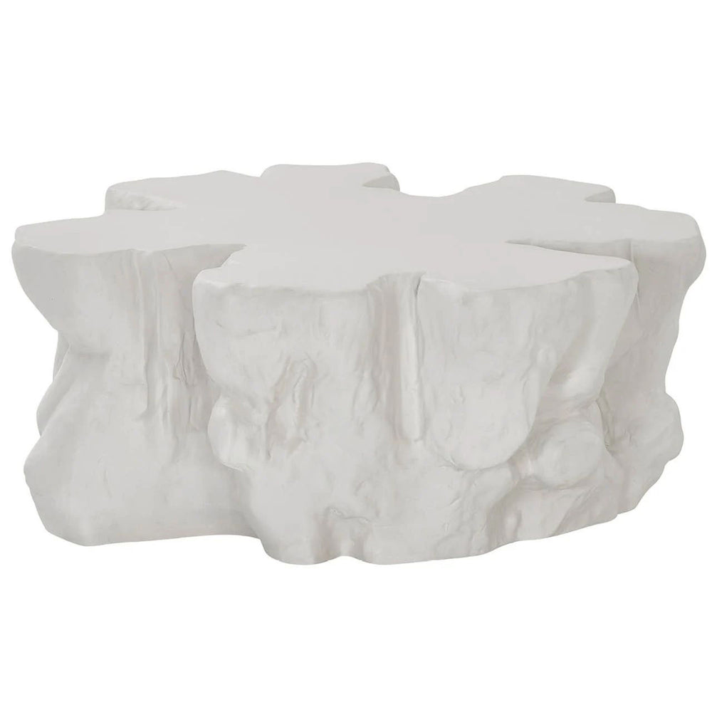Oasis Cliffside Cocktail Table, White
