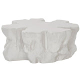 Oasis Cliffside Cocktail Table, White