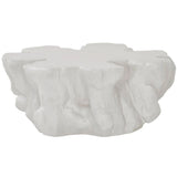 Oasis Cliffside Cocktail Table, White