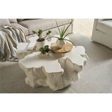 Oasis Cliffside Cocktail Table, White