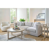 Oasis Round End Table, Abaca