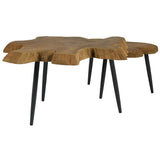 Oasis Driftwood Nesting Table, Natural