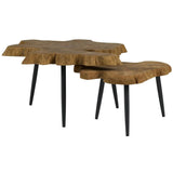 Oasis Driftwood Nesting Table, Natural