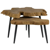 Oasis Driftwood Nesting Table, Natural