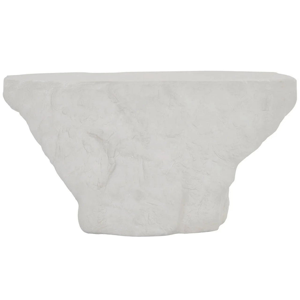 Oasis Cliffside Console Table, White