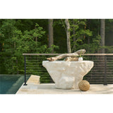 Oasis Cliffside Console Table, White