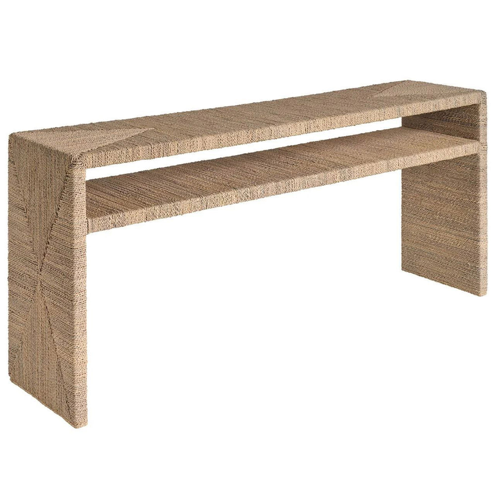 Oasis Console Table, Abaca