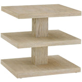 Oasis Rectangular End Table, Dockside