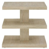 Oasis Rectangular End Table, Dockside