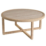 Oasis Coral Cocktail Table, White