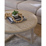 Oasis Coral Cocktail Table, White