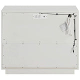 Oasis 1 Drawer Nightstand, Shoreline