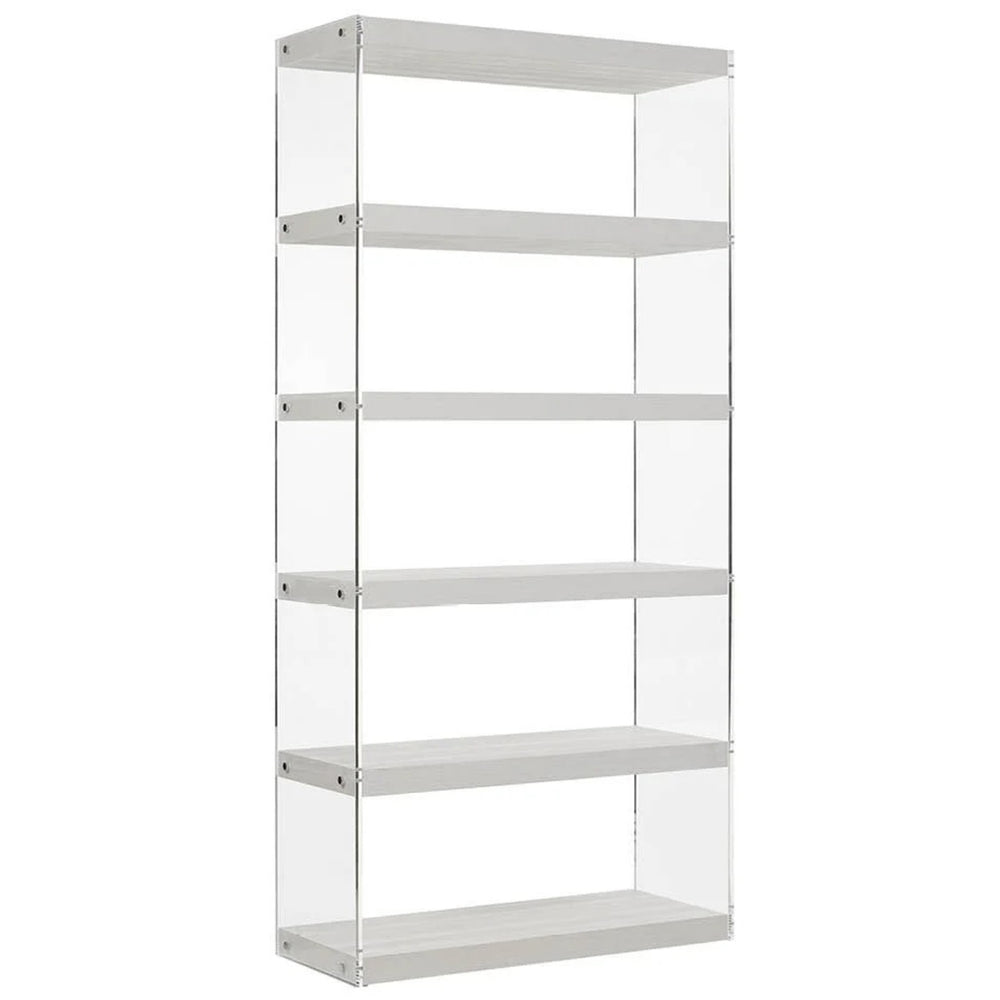 Shoreline Etagere, Clear Acrylic