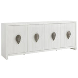 Oasis Oyster Shell Credenza, Shoreline