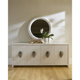 Oasis Oyster Shell Credenza, Shoreline