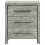 Oasis 3 Drawer Nightstand, Seascape