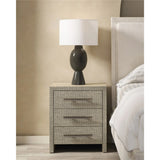 Oasis 3 Drawer Nightstand, Seascape