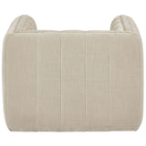 Vesta Swivel Chair, Silken Fog