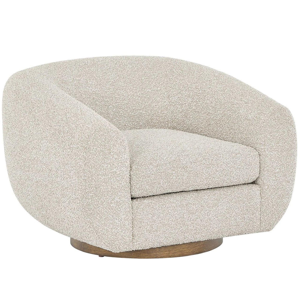 Fitz Swivel Chair, Santa Cruz Sand