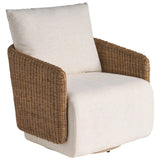 Enzo Swivel Chair, Nomad Snow