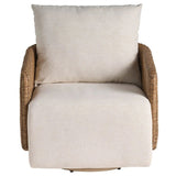 Enzo Swivel Chair, Nomad Snow
