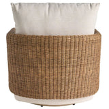 Enzo Swivel Chair, Nomad Snow