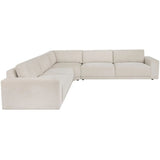 Mercer Sectional, Plushtone Parchment