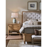 Birchaven Brindle Upholstered Bed, Bilma Natural
