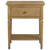 Birchaven 1 Drawer Nightstand, Brindle